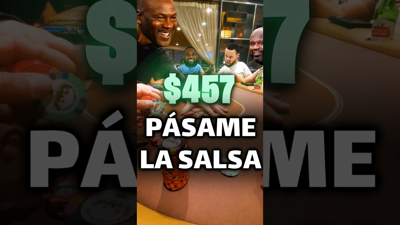 Leia mais sobre o artigo 🏀 Top Pair y Curry me quiere hacer una de 3!🏀 #poker #lasvegas #casino #lebronjames