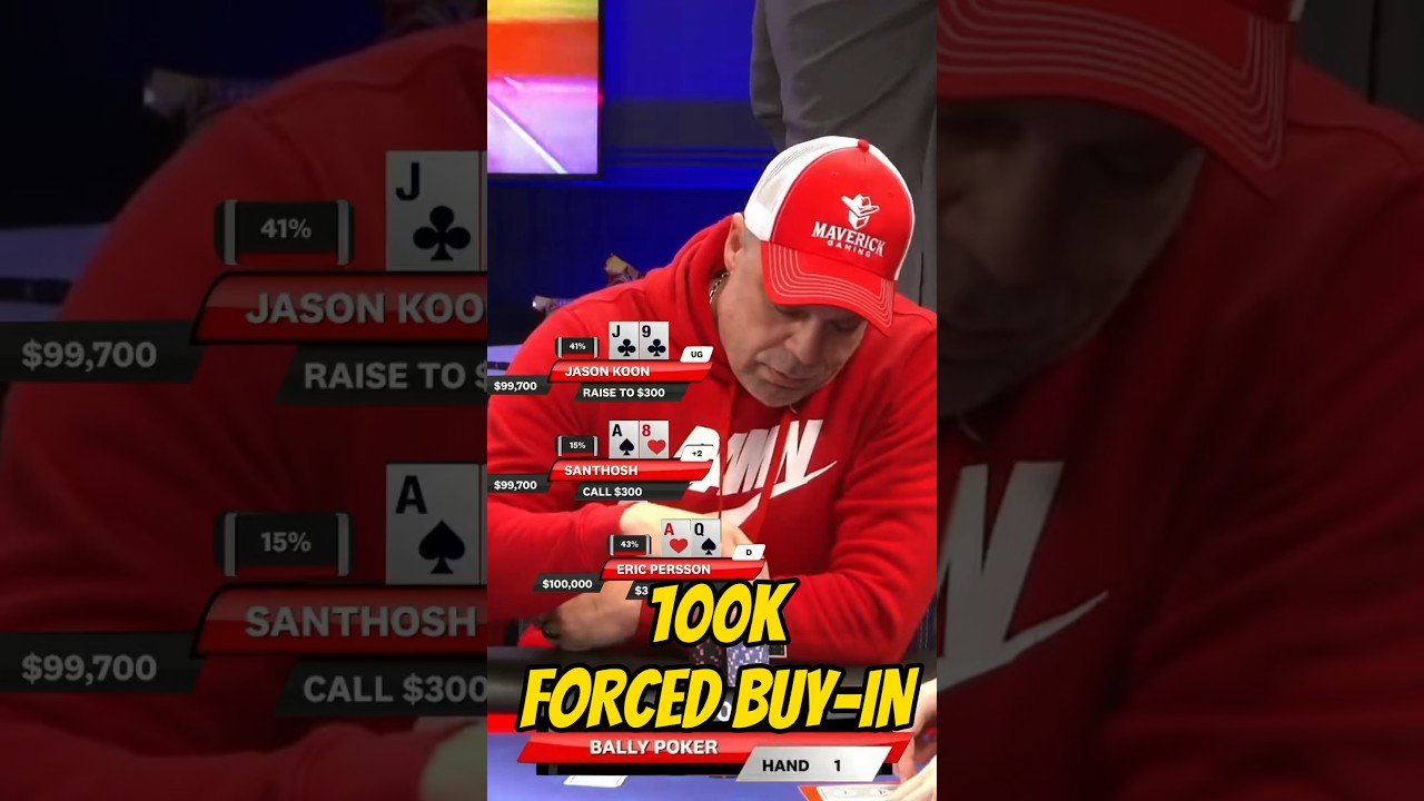 Leia mais sobre o artigo $100,000 FORCED BUY IN #livestream #poker #shorts #ericpersson