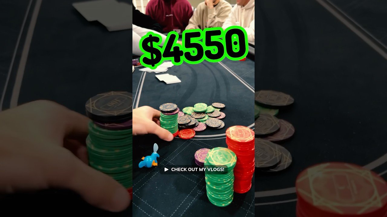 Você está visualizando atualmente $4500 nasty cooler 🥶 #shorts #poker