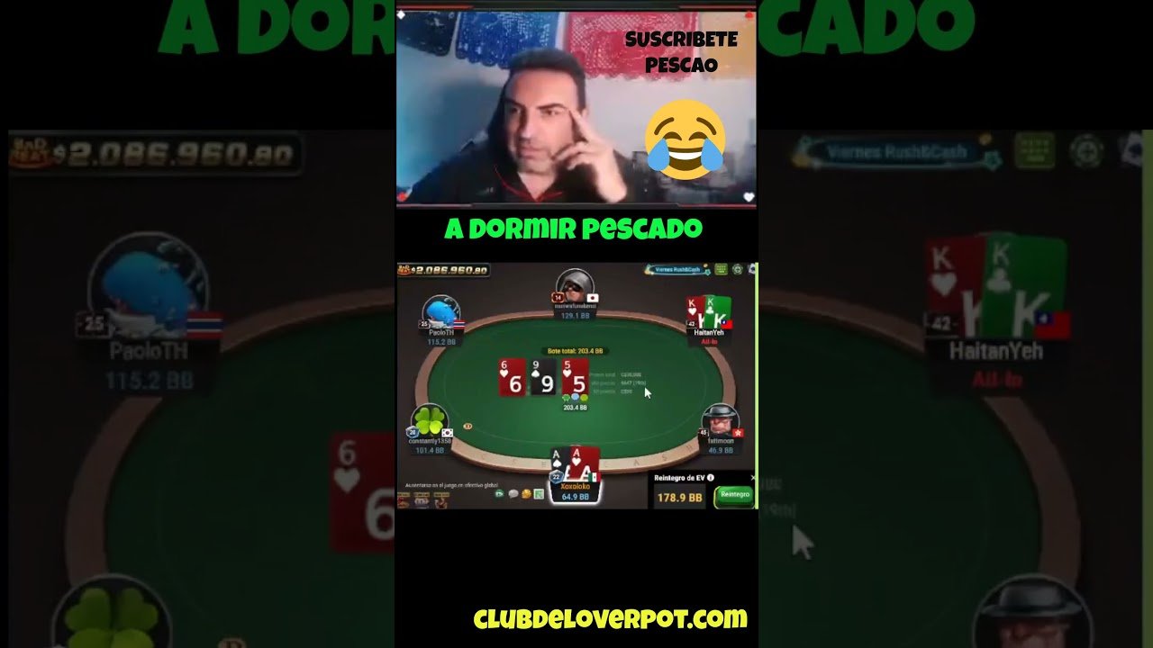 Você está visualizando atualmente A DORMIR PESCADO  #poker #pokerexito #clubdeloverpot #ggpoker #shorts