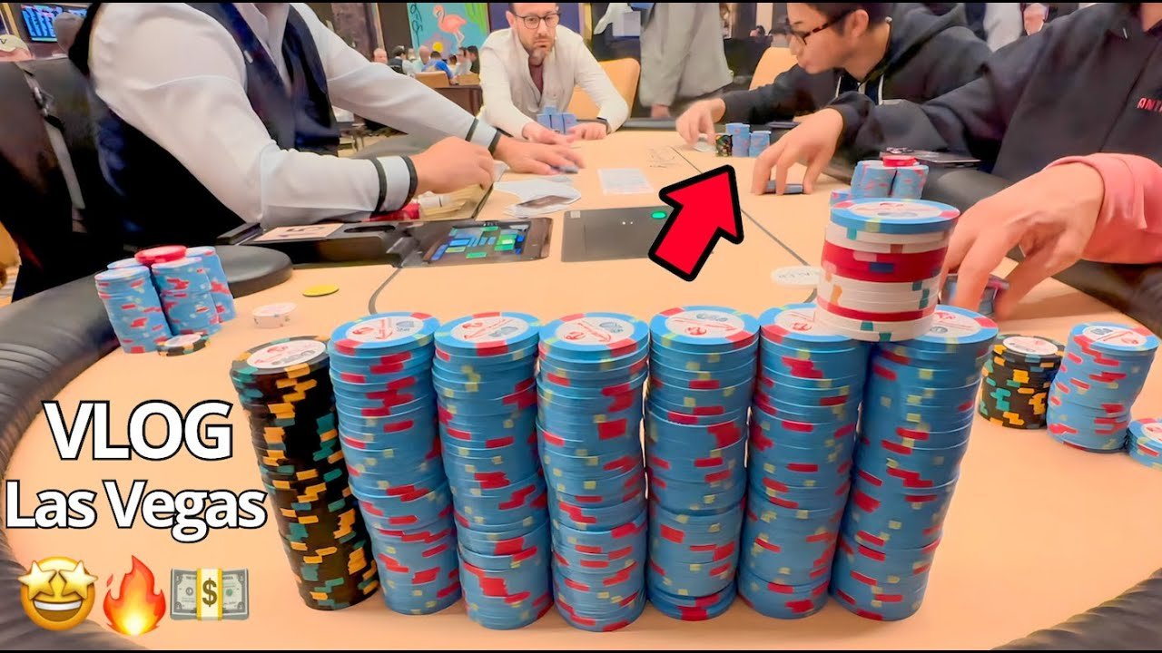 Leia mais sobre o artigo Cash Game HIGH STAKES no MELHOR Cassino de Las Vegas | Vlog Poker Lucrativo 8 #poquer