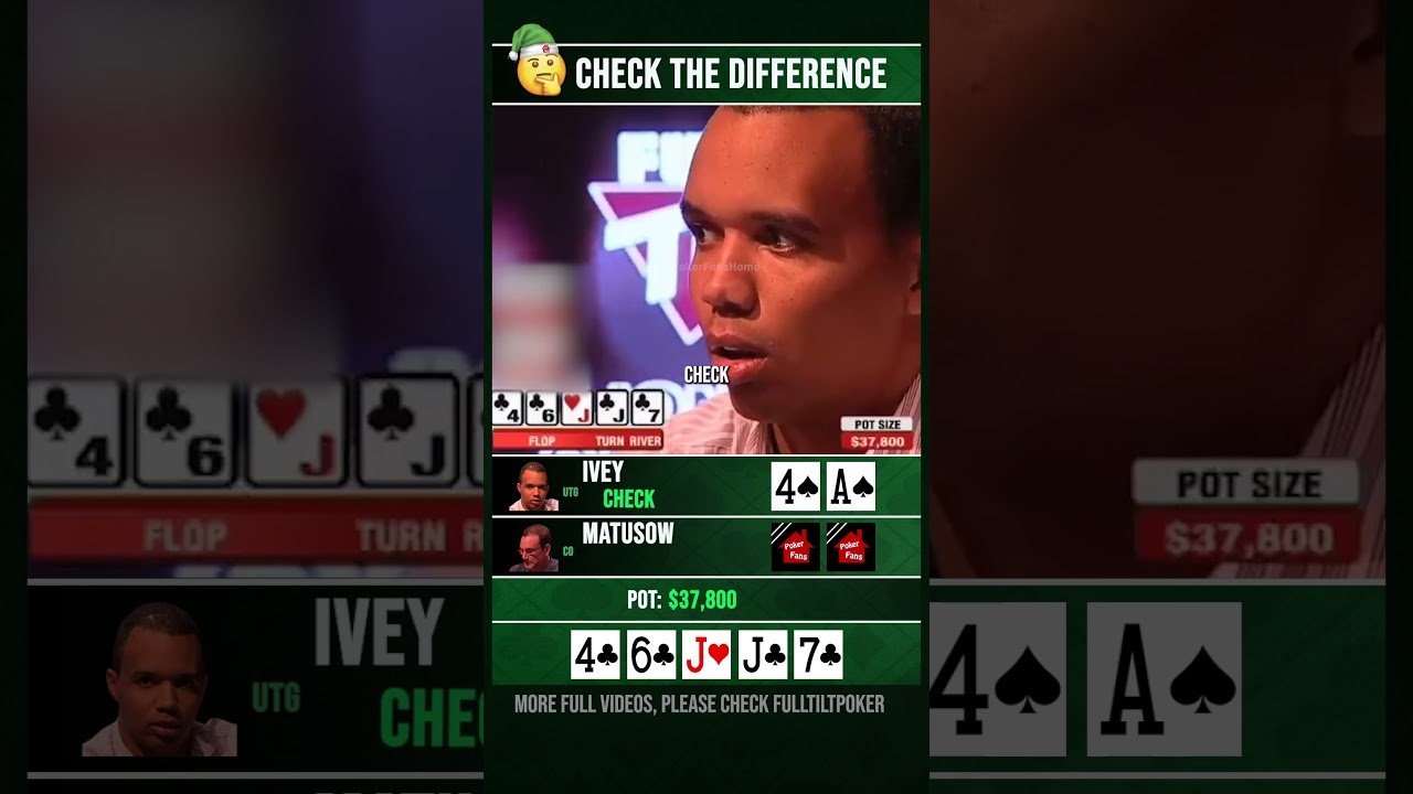 Você está visualizando atualmente Difference Phil Ivey 45 #poker