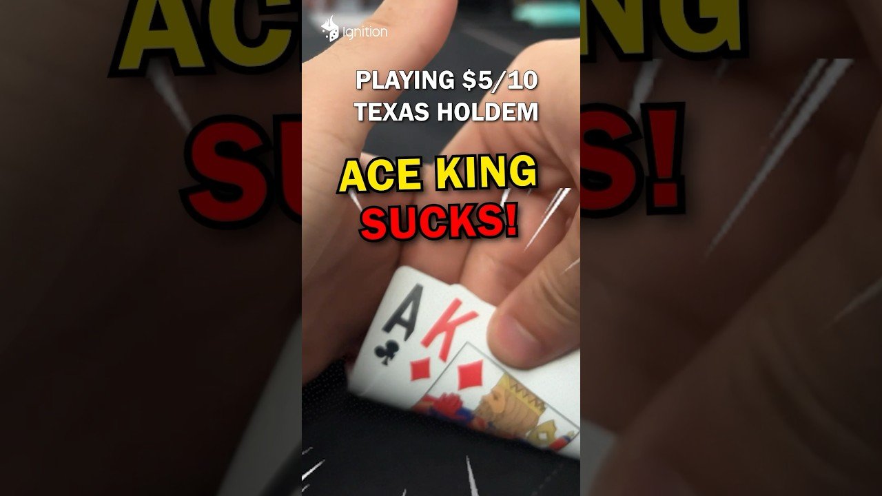 Leia mais sobre o artigo Ace King ALL-IN 😱 #Poker #Shorts