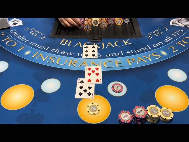 Leia mais sobre o artigo Blackjack | $400,000 Buy In | AMAZING HIGH STAKES CASINO WIN! LUCKY SIDE BETS & PERFECT HANDS!