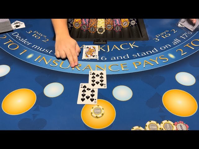 Você está visualizando atualmente Blackjack | $600,000 Buy In | EPIC HIGH STAKES CASINO SESSION! HUGE $150K WINS AND LUCKY 21 HANDS!