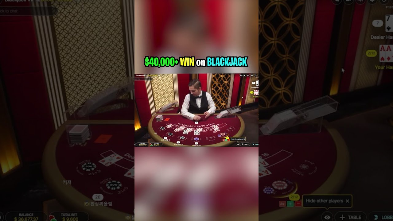 Você está visualizando atualmente HUGE hand on Blackjack Goes WILD! (BIG WIN)