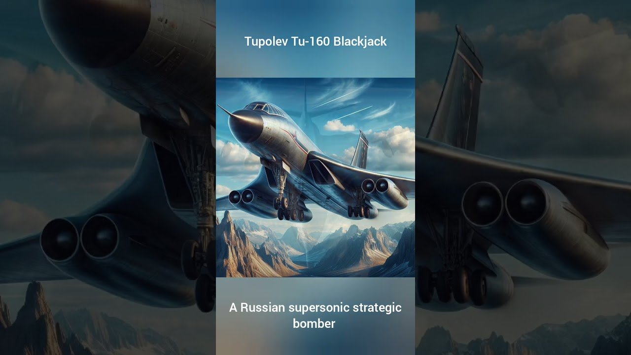 Leia mais sobre o artigo Tupolev Tu-160 Blackjack: A Russian supersonic strategic bomber