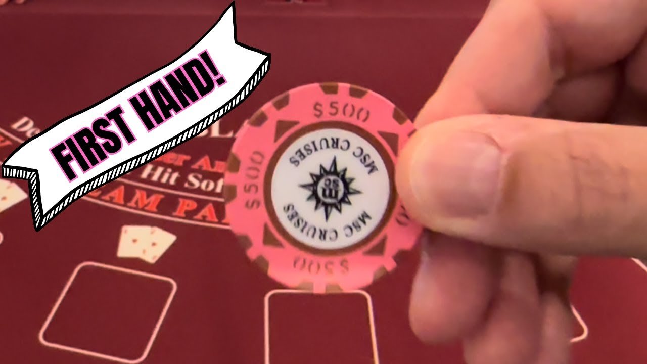 Leia mais sobre o artigo $500 PINK CHIP BET FIRST HAND! #blackjack