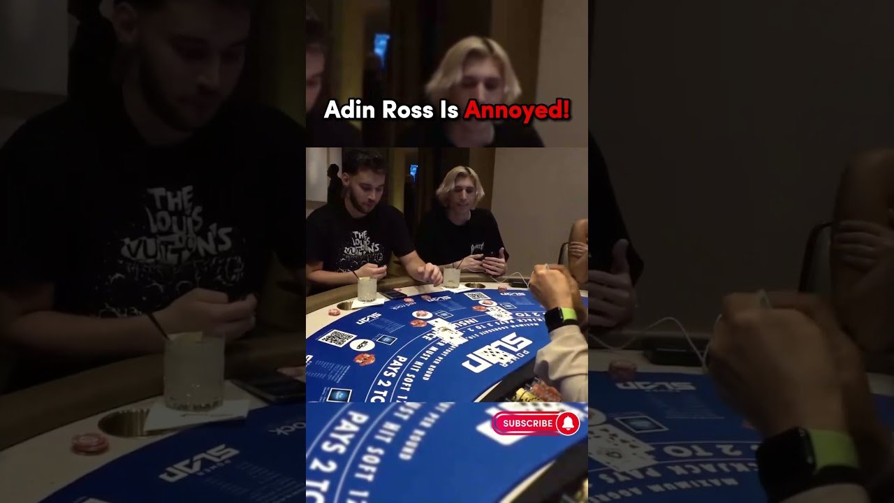 Você está visualizando atualmente Adin Ross Loses $10,000 Playing Blackjack With XQC At The Casino!  #adinross #gambling #xqc #casino