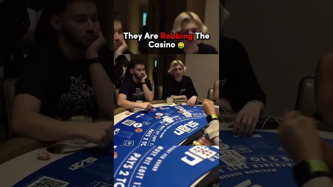 Leia mais sobre o artigo Adin Ross & XQC Win $50,000 EACH Playing Blackjack! #adinross #xqc #gambling #blackjack #casino