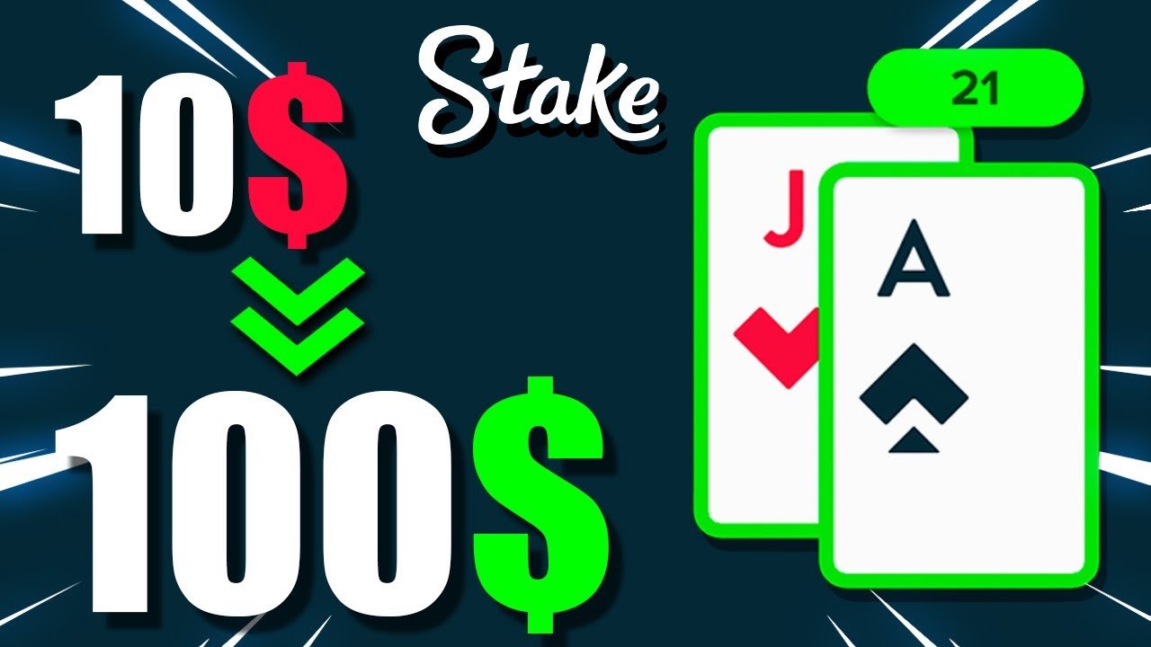 Leia mais sobre o artigo STAKE BLACKJACK $10 TO $100 IN 2 MINUTES!!