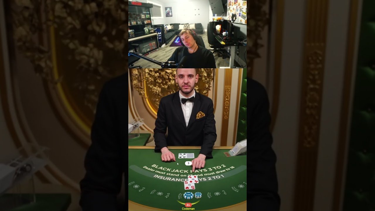 Leia mais sobre o artigo Would you Hit or Double this Blackjack Hand? #shorts #gambling