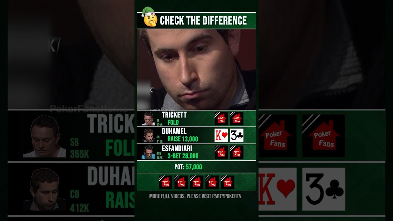 Você está visualizando atualmente Difference Jonathan Duhamel  #poker