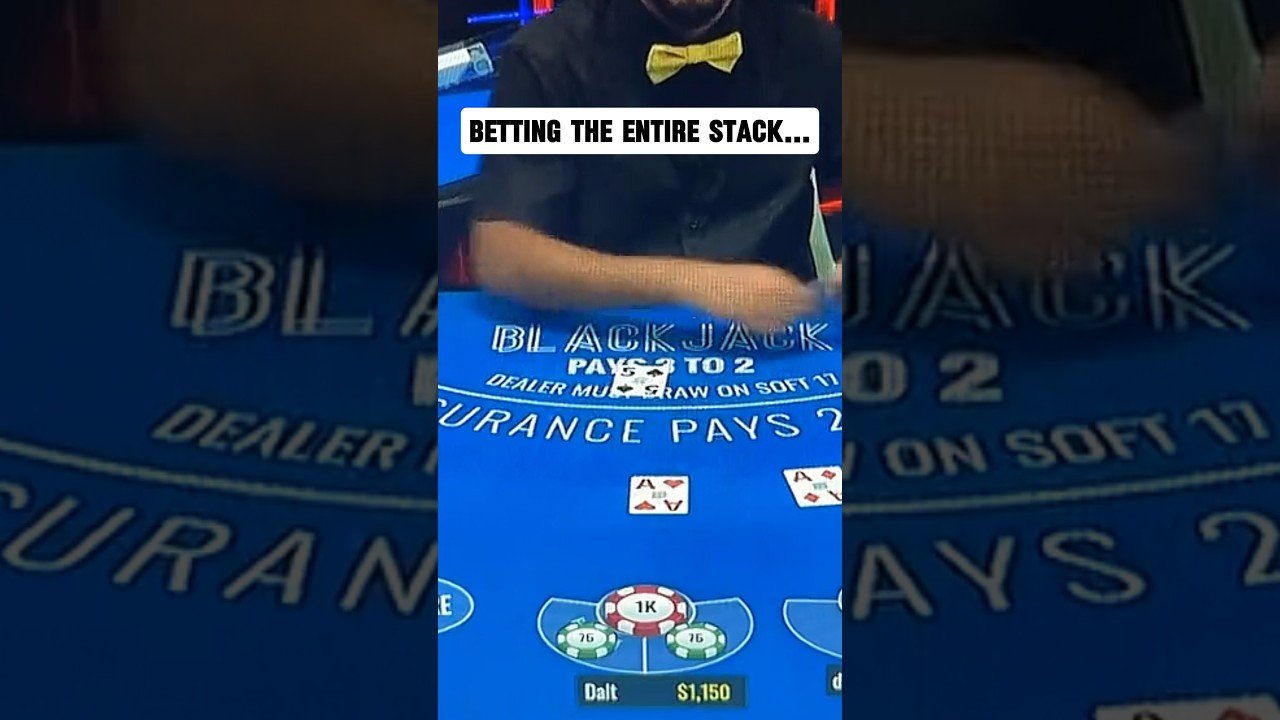 Leia mais sobre o artigo Don’t try this at home… #blackjack #casino #clips #gambling #stream #comedy #degendalt #betting