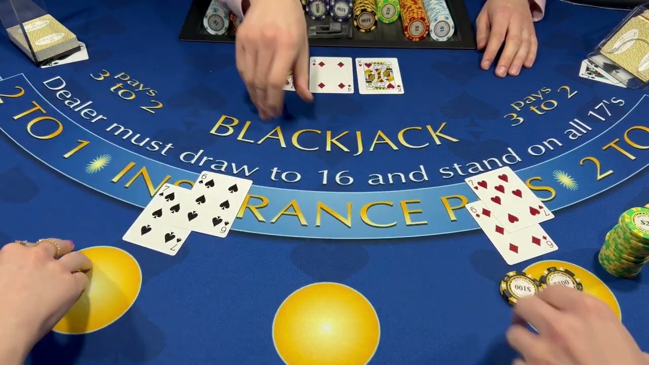 Leia mais sobre o artigo DOUBLE DECK BLACKJACK $2,000 BUY IN 2 PLAYERS