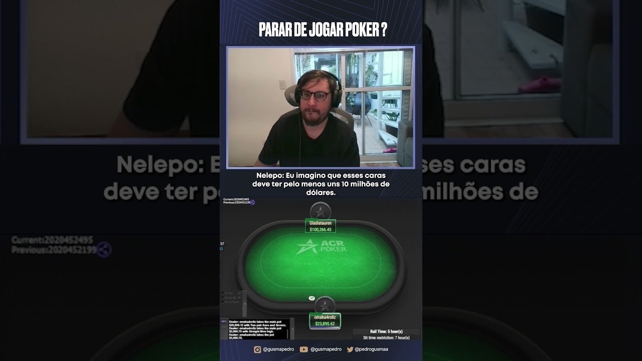 Leia mais sobre o artigo O jogador deve parar em algum momento! #poker #poquer #viverdepoker