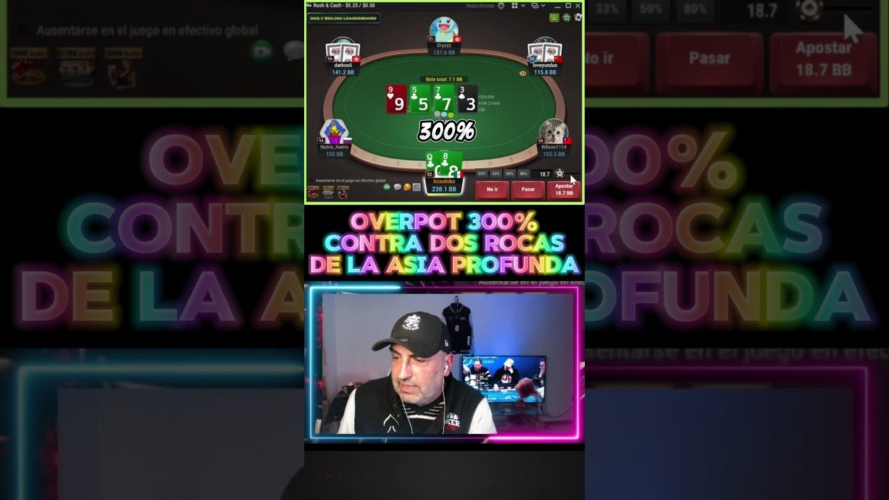 Leia mais sobre o artigo OVERBET 300 #pokerexito #clubdeloverpot #pokerexitotv #ggpoker #poker