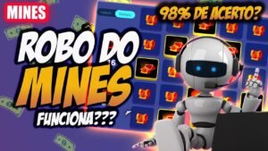 Leia mais sobre o artigo HACK DO MINES? TESTEI O ROBÔ GRÁTIS AUTOMÁTICO DO MINES!