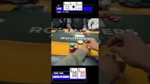 Leia mais sobre o artigo HUGE Loss with Pocket 10s #poker #pokerplayer #gaming #texasholdem #vlog