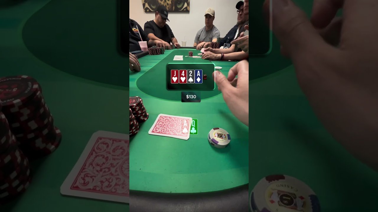 Leia mais sobre o artigo What would you do on this river in this spot? #poker #pokerhand #shorts