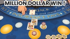 Leia mais sobre o artigo Blackjack | $500,000 Buy In | AMAZING Double Up! Winning $1,000,000 In Just Over 10 Minutes!