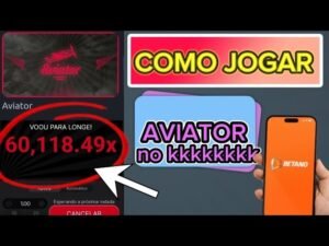 Leia mais sobre o artigo COMO JOGAR AVIATOR NA BETANO E GANHAR MUITO LUCRO – PAGOU 60 MIL VEZES