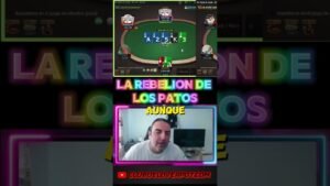 Leia mais sobre o artigo LA REBELION DE LOS PATOS  #pokerexito #clubdeloverpot #poker #ggpoker