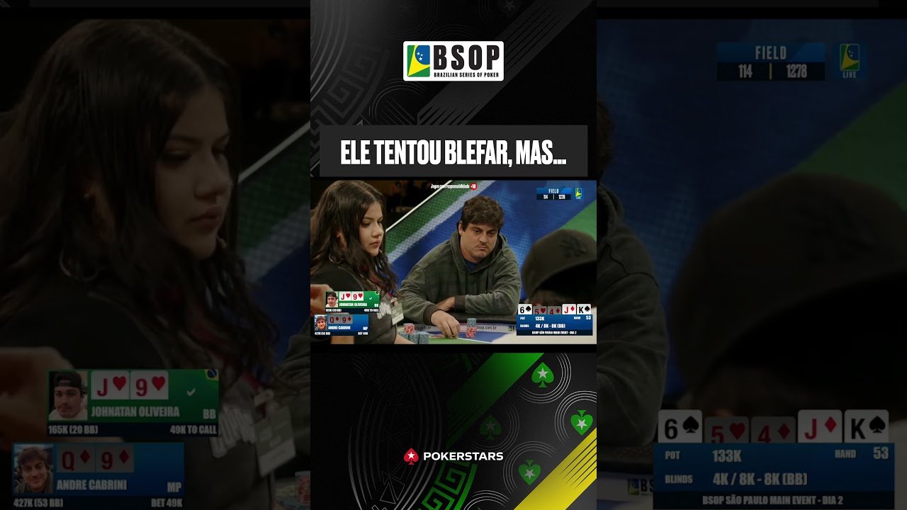 Você está visualizando atualmente Quando o blefe não passa é complicado! #poker #poquer #bsop