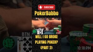Leia mais sobre o artigo Find out if I’ll go BROKE PLAYING POKER in the full video on my channel! #poker