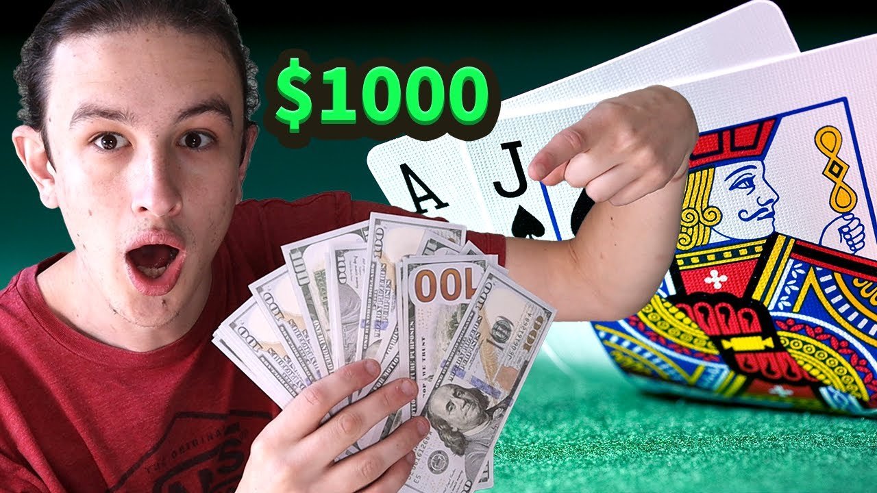 Você está visualizando atualmente Risking $1,000 On High Stakes Blackjack!