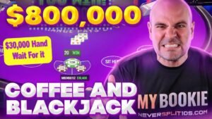 Leia mais sobre o artigo $785,000 Blackjack HUGE SWINGS – 30K all day – Coffee and Blackjack