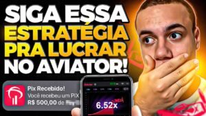 Leia mais sobre o artigo AVIATOR – MOSTREI a MELHOR ESTRATÉGIA DO AVIATOR! Como Ganhar no Jogo do Aviãozinho AVIATOR AO VIVO