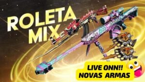 Leia mais sobre o artigo CrossFire | novas armas na Roleta Mix | Rankeds – 1vs9 +um dia! | !pc !cmd !pix !conta