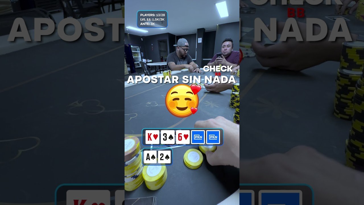 Você está visualizando atualmente Apostar sin nada, es mi pasión en el poker #pokernoticias #poker