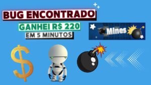 Leia mais sobre o artigo Bug mines funciona, Mines como jogar, Mines como ganhar dinheiro, Ganheiro R$ 200 no jogo do mines