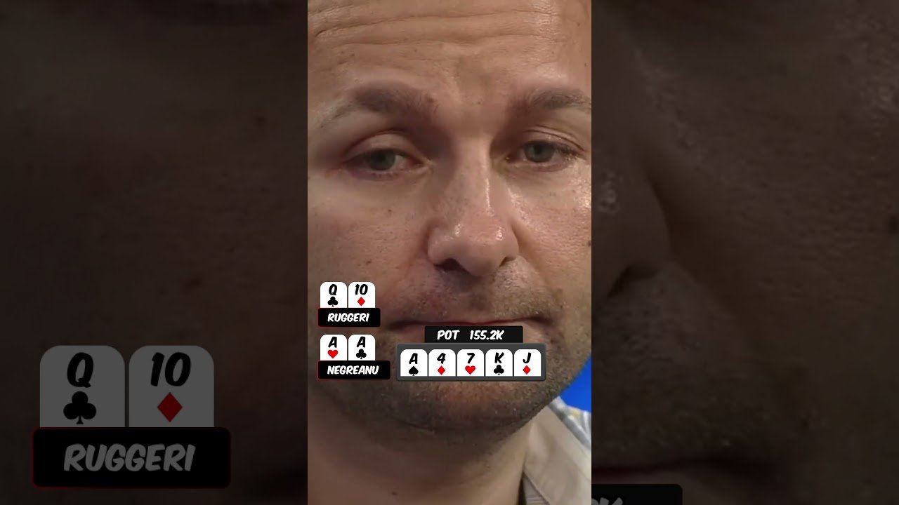 Você está visualizando atualmente Daniel Negreanu WON’T FOLD ACES…#shorts #poker