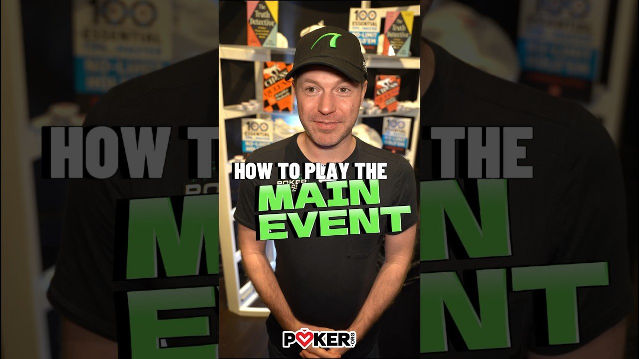 Você está visualizando atualmente How to play the World Series of Poker Main Event! #poker #wsop #pokerstrategy