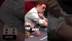 Leia mais sobre o artigo This STRAIGHT FLUSH caused a disaster for him… #shorts #poker