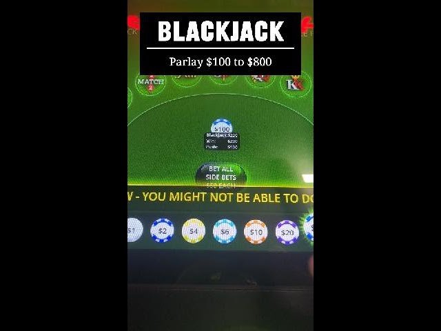 Leia mais sobre o artigo Video Blackjack: Can we parlay $100 into $800