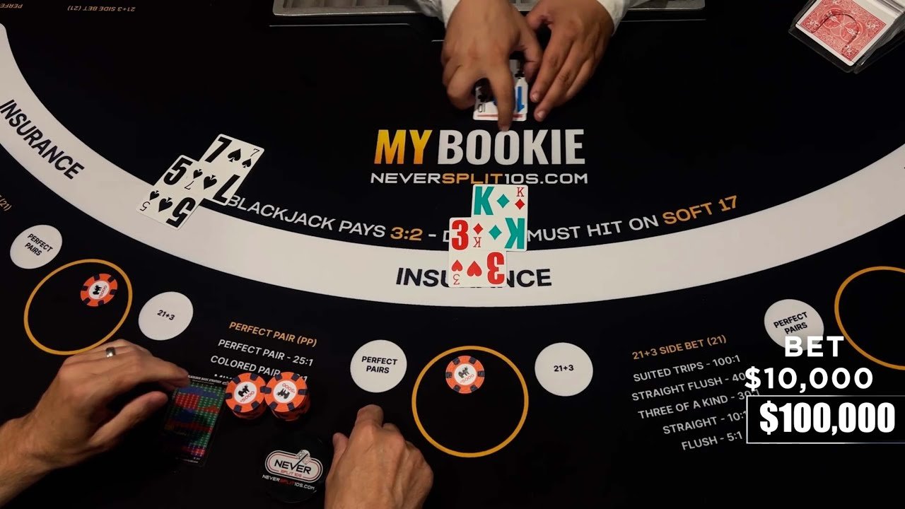 Você está visualizando atualmente $100,000 High Roller Blackjack Part 5 – Crazy Session – NeverSplit103 – E304