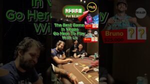 Leia mais sobre o artigo $33k Pot CRAZY #POKER PLAYER shows a card after going all in on the river! Follow us for more!