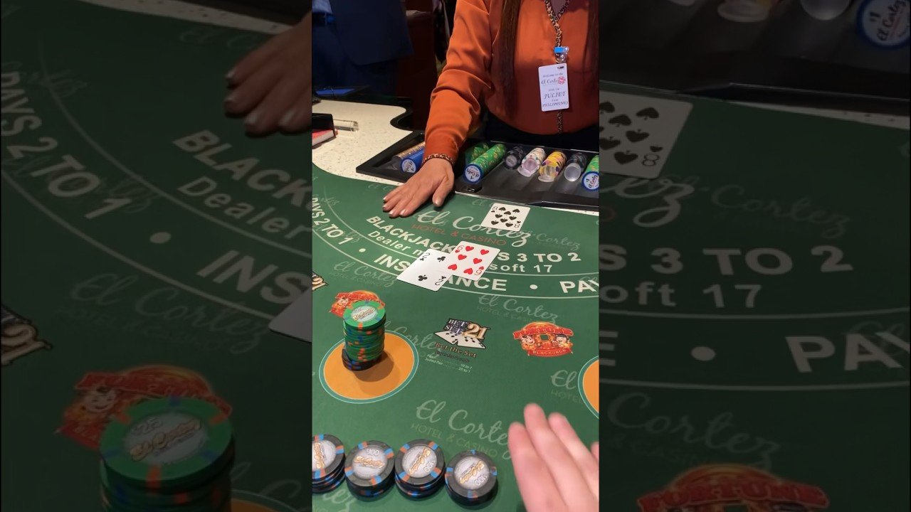 Você está visualizando atualmente $800 Blackjack Hands is INSANE! #blackjack #casino #gambling @Bluffinbob @erikajuegaslots