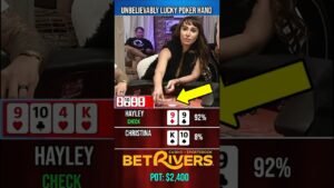 Leia mais sobre o artigo LUCKY runout crushes FULL HOUSE in crazy poker hand