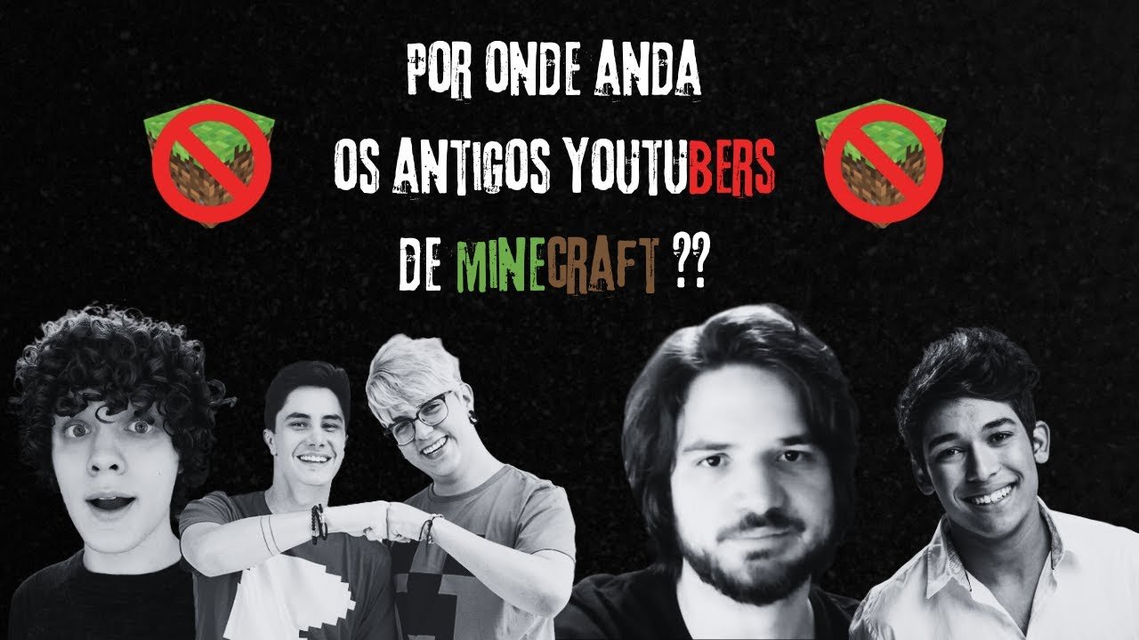 Você está visualizando atualmente Por onde anda os antigos youtubers de Minecraft?? #minecraft #mine #jogos