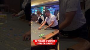 Leia mais sobre o artigo Are you a casino person? #casino #cruise #cruiseship #gambling #roulette #blackjack #pocruises #iona