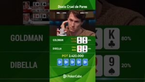 Leia mais sobre o artigo DUELO DE PARES NO #texasholdem #poker #pokerbrasil #poquer #wsop #wpt #duelo