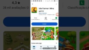 Leia mais sobre o artigo Ldle farmer:mine game do início do jogo novo legendado em português para celular para andróide