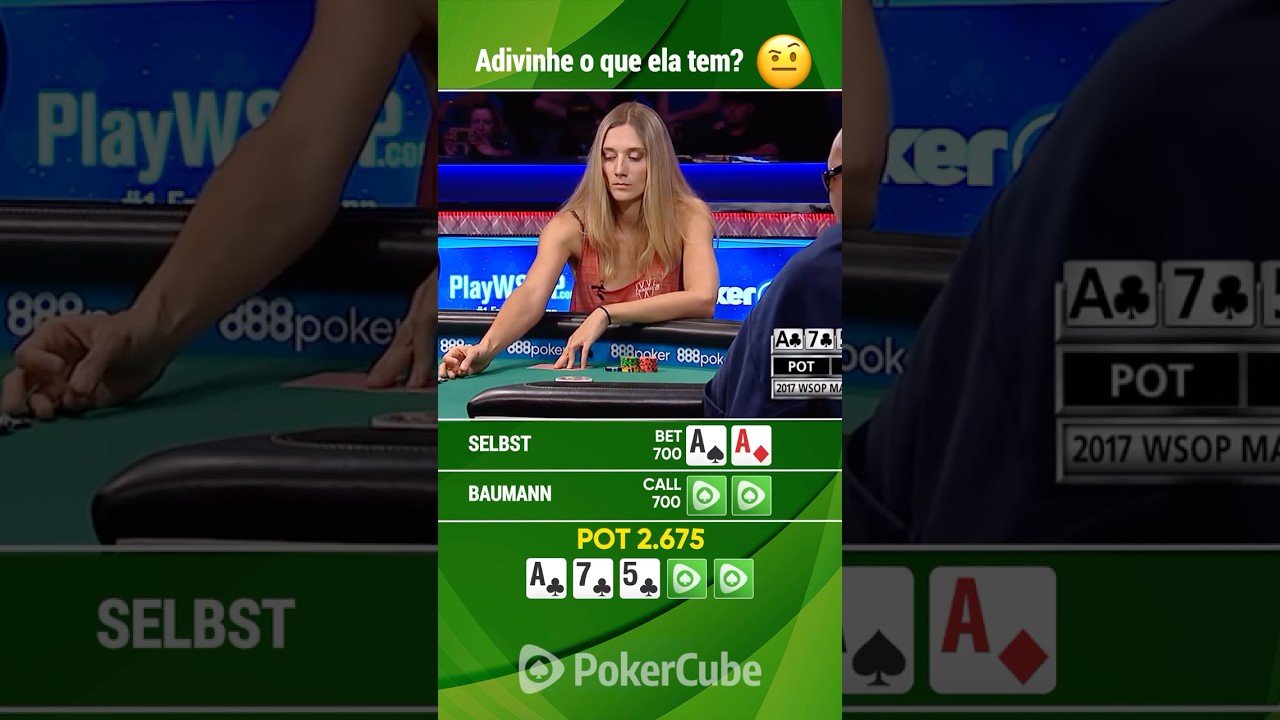 Você está visualizando atualmente Adivinhe o que ela tem ⁉️#pokerbrasil #poker #pokertime #poquer #casino #shorts #pokerplayer #fun