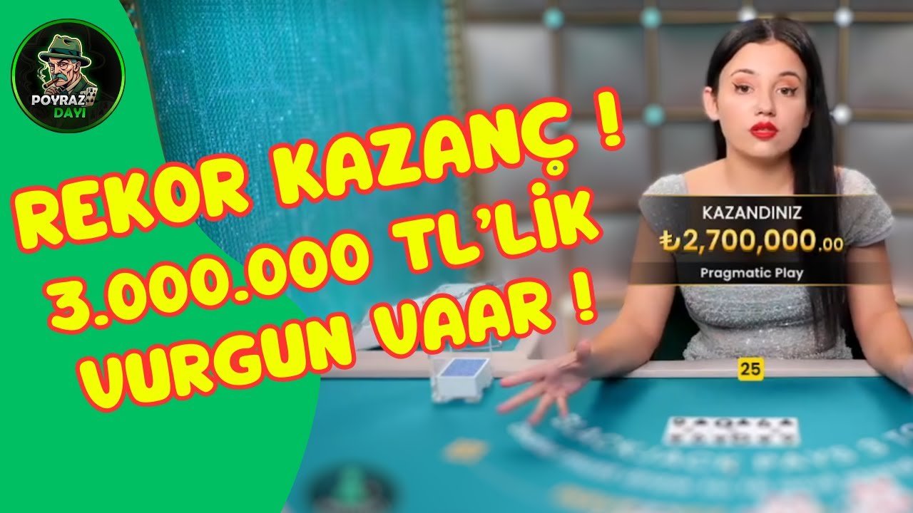 Você está visualizando atualmente Blackjack Vip – Paramı Sizde Bırakmam ! – 3.000.000 TL DEVASA KAZANÇ ! – #casino #blackjack