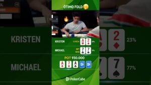 Leia mais sobre o artigo ÓTIMO FOLD ♨️ Amazing fold ‼️ #pokerbrasil #poker #pokertime #casino #pokerplayer #poquer #shorts